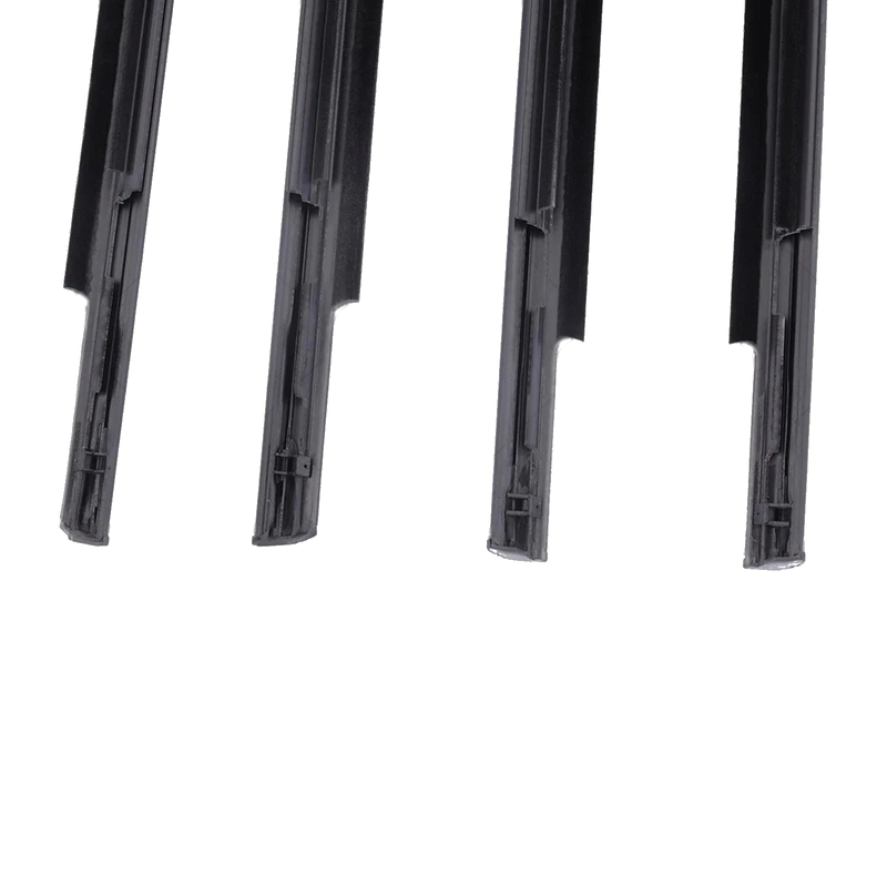 Mitsubishi Lancer 4 x Window Weatherstrips Trim Belt Set (2008-2017)