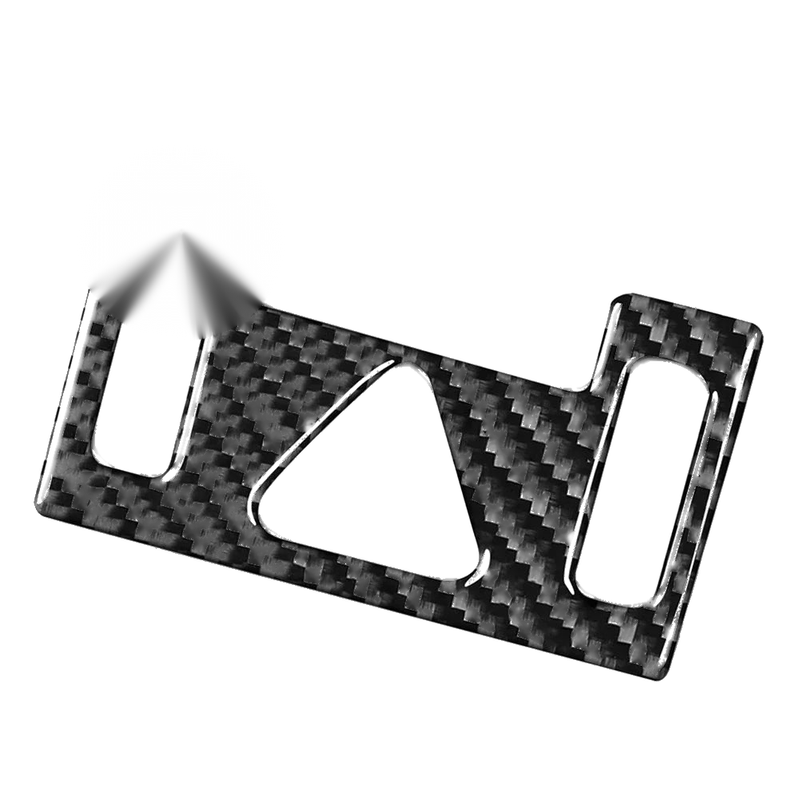 Kia K3 Forte 2019-2021 Carbon Fiber Black Mergency Light Button Frame Trim