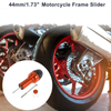 Motorcycle 10mm Aluminum Alloy Plastic Slider Frame Bolt 1 Set