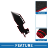 Toyota Highlander 2021-2024 HUD Black Red Dashboard Cover Mat