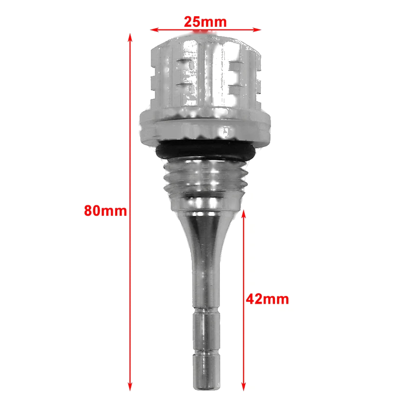 GY6 BWS 125CC Gold Oil Level Gauge Dipstick Plug
