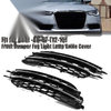 Audi A6 C7 Sedan Honeycomb Fog Light Grille Mesh Cover (2012-2015)