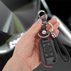 Peugeot 508, Citroen C6 Leather Remote Key Fob Cover Case (2008-2018)