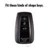 Toyota Camry, Corolla, C-HR, Prado, RAV4, Prius White Remote Key Fob Case