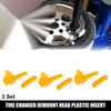 Motorcycle Tire Changer 2.36x1.02x1.10 3 Sets Demount Head Plastic Insert