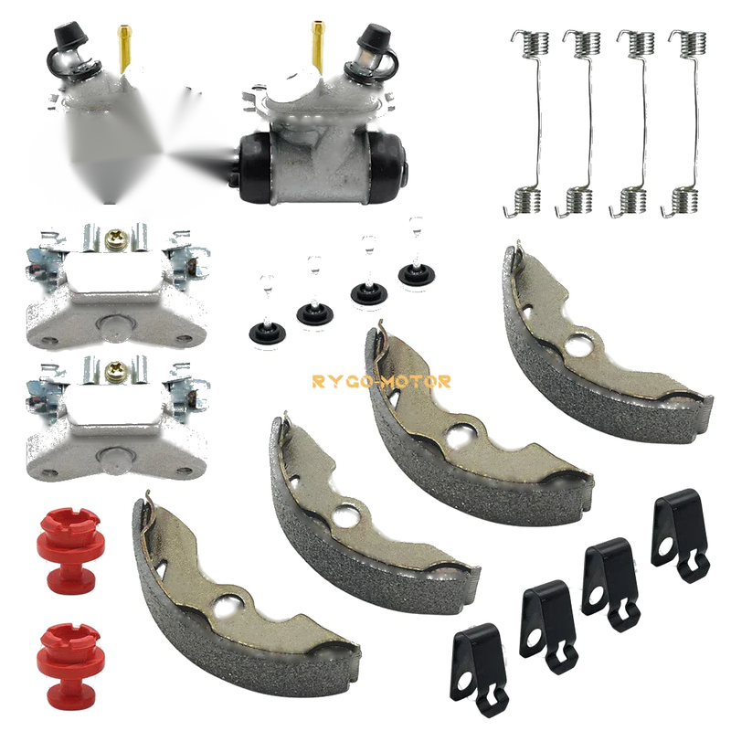 Honda FourTrax 300 2x4 TRX300 Front Brake Wheel Cylinder Shoes Adjusters Kit