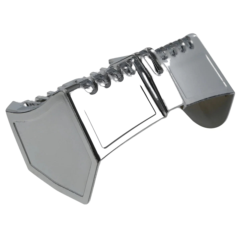 Harley Touring Road King Electra Glide Chrome Oil Cooler Cover (17-22)