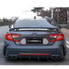 Honda Accord 2018-2022 Gloss Black Rear Trunk Spoiler Add-on Wings