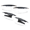 Benz C E GLC Class Silver Door Handle Bowl Cover Trim (2015-2023)