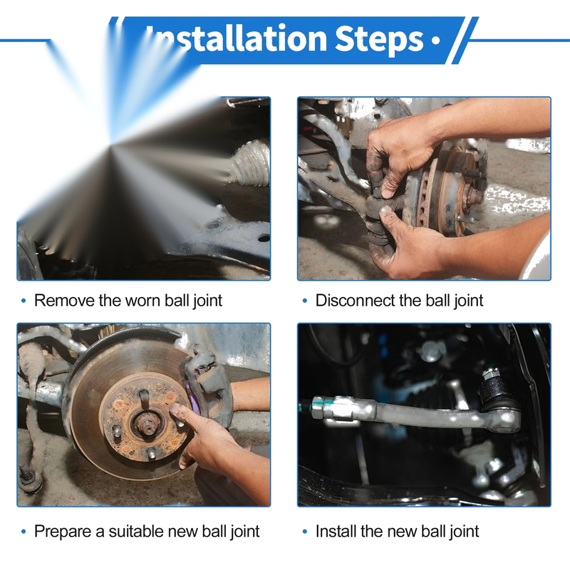 Mercedes-Benz SL550 2 x Front Lower Ball Joints (2007-2012)
