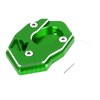 Kawasaki Z900RS CNC Side Stand Extension Pad Green (2017–2019)