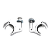 Harley Dyna Sportster XL 883 1200 CHR Generic Pair 39mm Windshield Windscreen Clamps