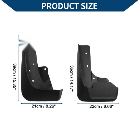 Nissan Pathfinder Mud Flaps Splash Guards 1 Set (2024)