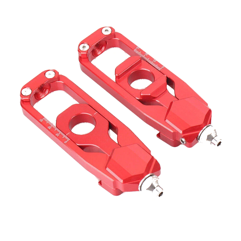YAMAHA MT09 FZ09 (2013-2016) Red Rear Chain Adjusters Tensioner