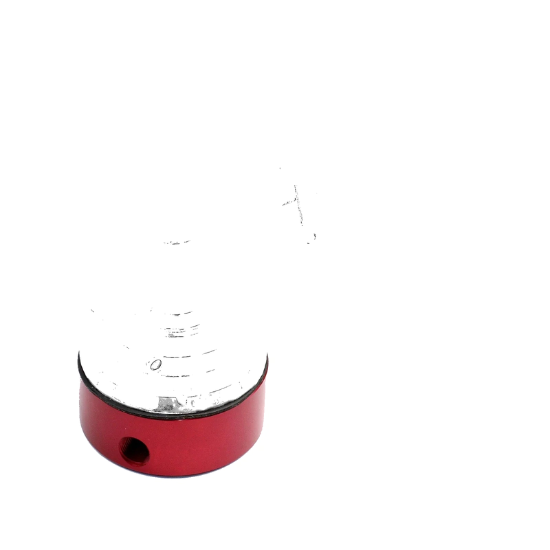 Billet Mechanical Fuel Pump Base - Red