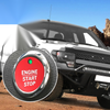 Ford F-150 (2016-2021) Red Engine Start Stop Button Cover Trim Sticker