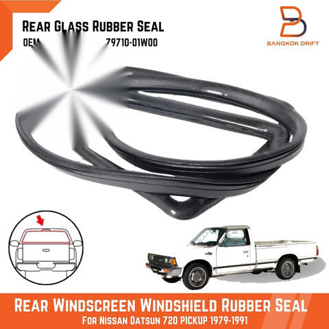 Nissan UTE 720 Datsun Rear Window Weatherstrip Seal (79-86)