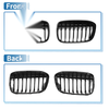 BMW X1 F48 (2016-2022) Gloss Black Front Upper Bumper Grille