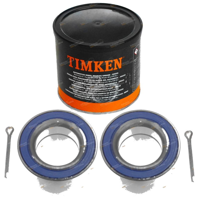Kia Sorento Front Wheel Bearings + Grease (2003-2009)