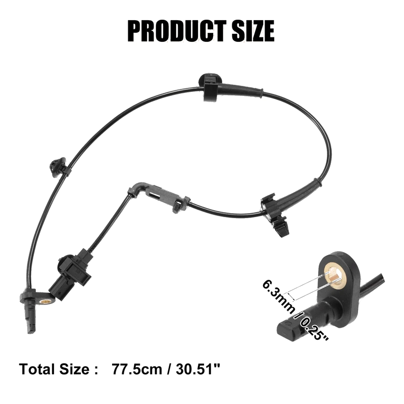 Honda Civic ABS Wheel Speed Sensor Front Right (2012-2013)