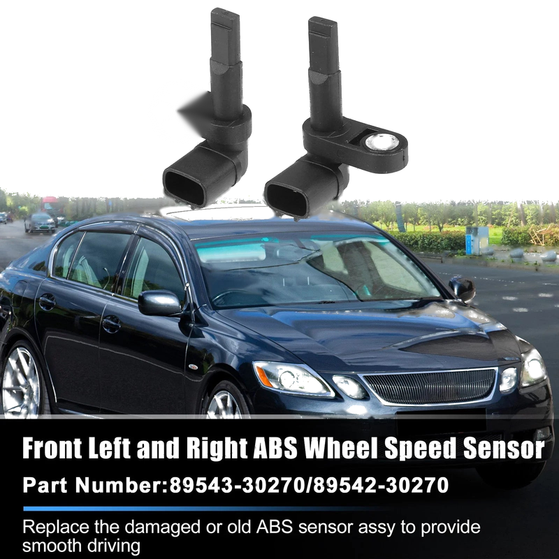 Lexus GS350 IS250 Front ABS Wheel Speed Sensor 2 x (2006-2013)