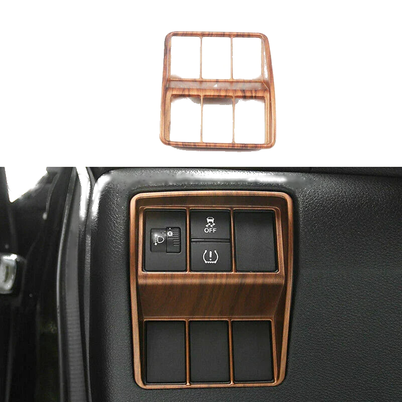 Honda CR-V 12X Peach Wood Grain Car Interior Cover Trim (2017–2022)