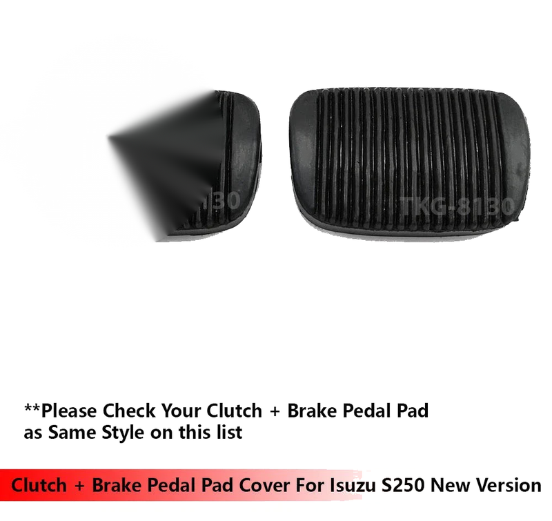 Isuzu S250 Clutch Brake Pedal Pad Cover (2021-2023)