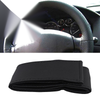 AU Car Steering Wheel Cover Real Leather Lace-Up Steering Wheel-Protector