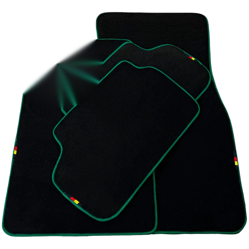 BMW 1 Series E82 2-Door Coupe Black Floor Mats (2006-2013)