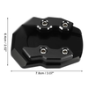 Honda Adv-160 2022 Black with Wrench Kickstand Plate Pad