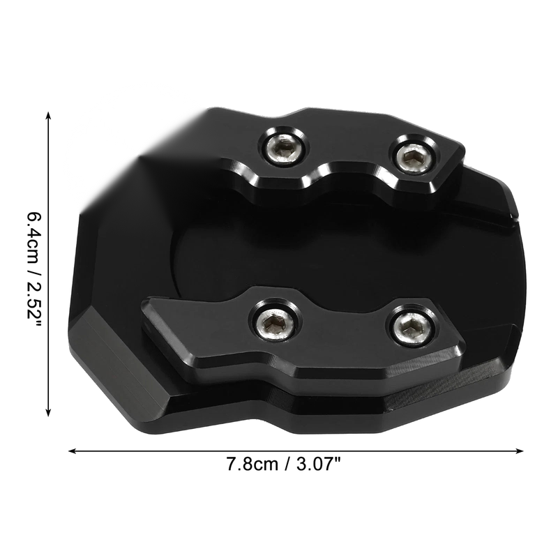 Honda Adv-160 2022 Black with Wrench Kickstand Plate Pad