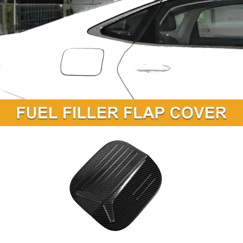 Honda Civic 2022-2025 Carbon Fiber Black Fuel Tank Door Cap