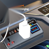 Car Power Converter with Safety Monitoring and Multiple Charging Options