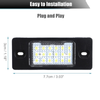 VW Jetta 2 x LED License Plate Lights with Decoders (2011-2018)