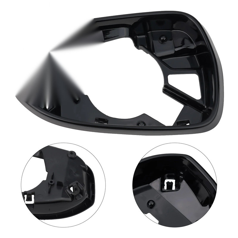 Ford Fusion Right Side / Black Mirror Frame Trim