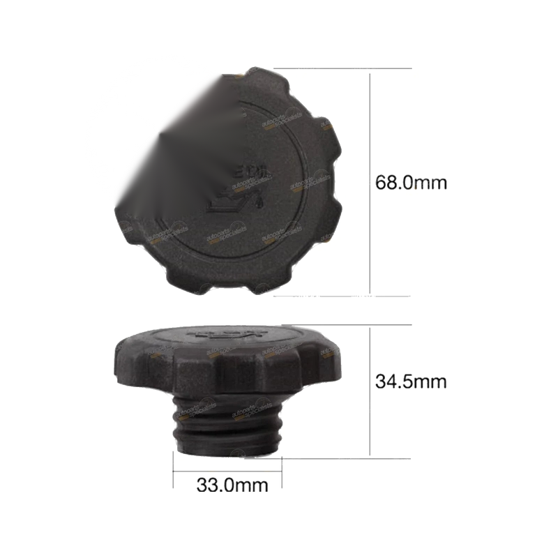 Hilux Engine Oil Filler Cap (1985–1988)