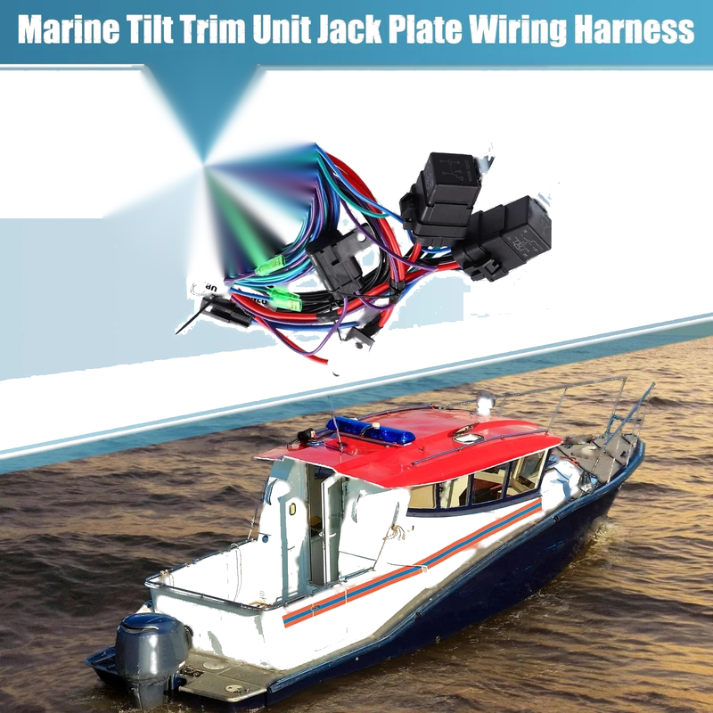 7014G with Relays Marine Trim Tilt Jack Plate Wire