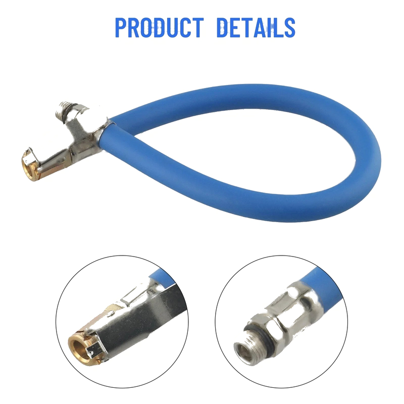 Car Pressure Hose / Air Tyre Inflator with Gauge