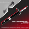 BMW 3 Series E46 Front Left & Right Shock Absorbers (1998-2006)