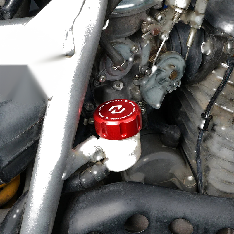 Honda XR650L Billet Rear Brake Reservoir Cover (1993-2025)