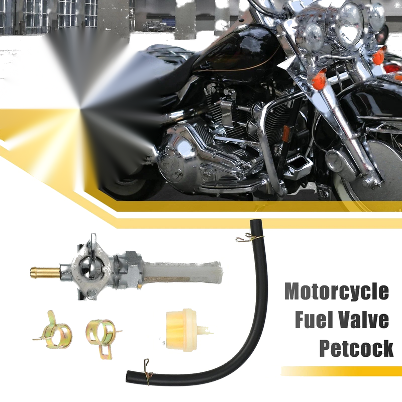 Harley Davidson Petcock Gas Shut Off Valve