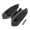 Yamaha XT1200Z Black Motorcycle Windshield Side Wind Deflectors (2014-2022)