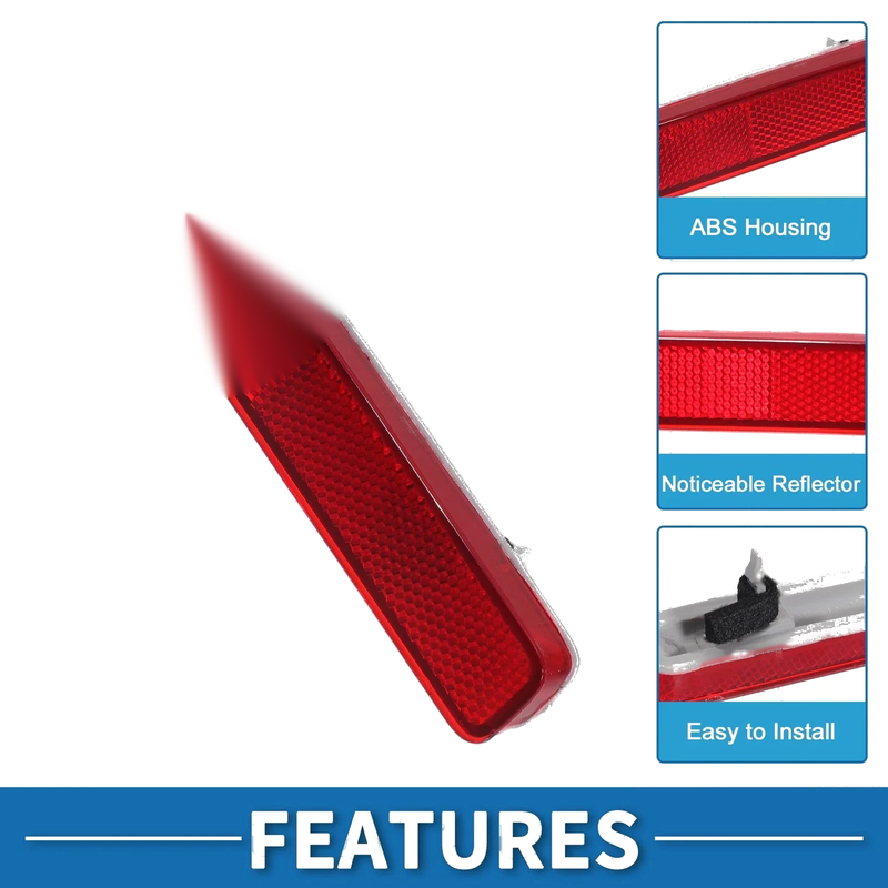Toyota Prius Rear Left Bumper Reflector (2012-2019)