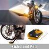 Honda 1 Set Aluminum Kickstand Plate Pad Gold