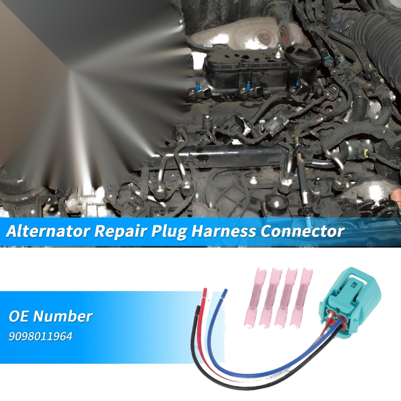 Honda Civic Alternator Repair Plug Harness Connector (2006–2009)