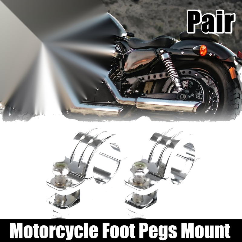 Harley Clamp / 1.5" 38mm / Foot Peg Mount Engine Guard Bar