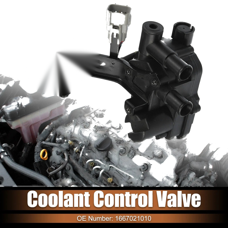 Toyota Prius Coolant Flow Control Valve Water Valve (2004–2009)