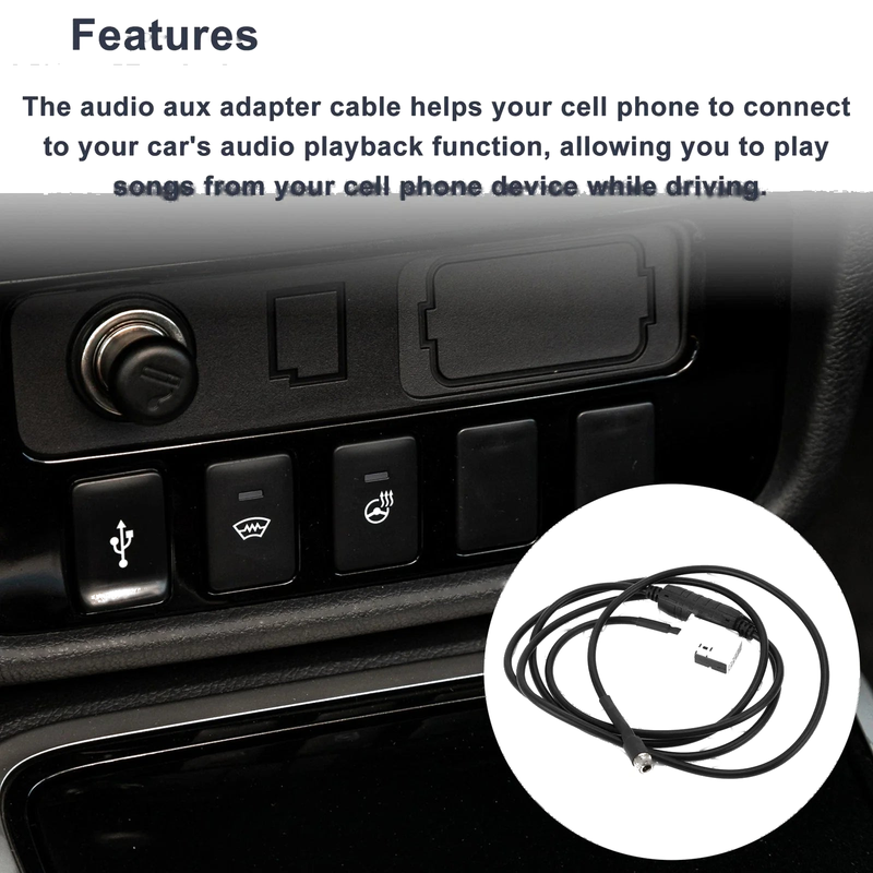 BMW Car Audio Aux Adapter Cable Wire Stereo Radio Harness
