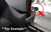 Isuzu Dmax D-Max 2 x Nut Screws Rear Cab Window Latch Lock (2012-2019)