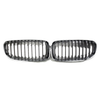BMW E90 E91 328i 335i Front Kidney Grille Chrome Black (2009-2011)
